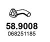 VW 068251185 Exhaust Pipe